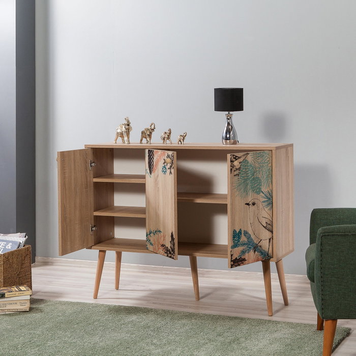 Hanah Home Mega - 730 Consola en Roble Sonoma Hanah Home Mega - 730 Consola en Roble Sonoma